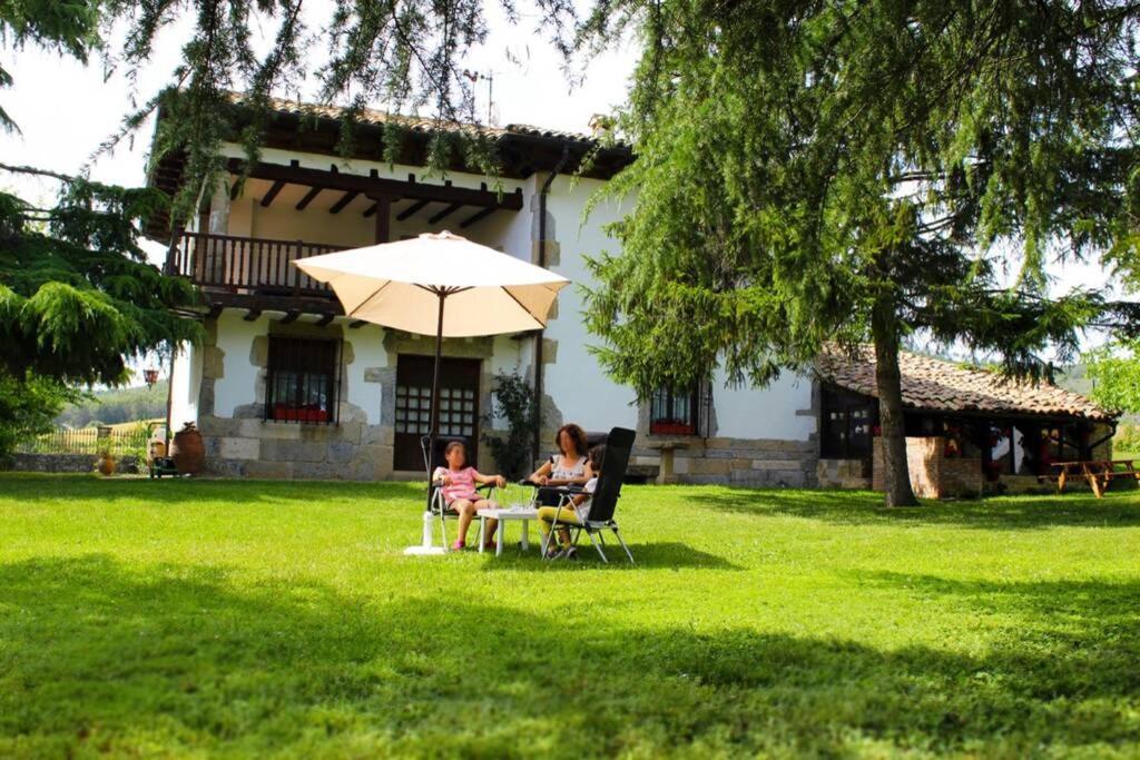 Casa Rural Mertxenea Landetxea Elcano المظهر الخارجي الصورة